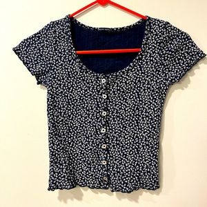 Brandy Melville Women’s Floral Top